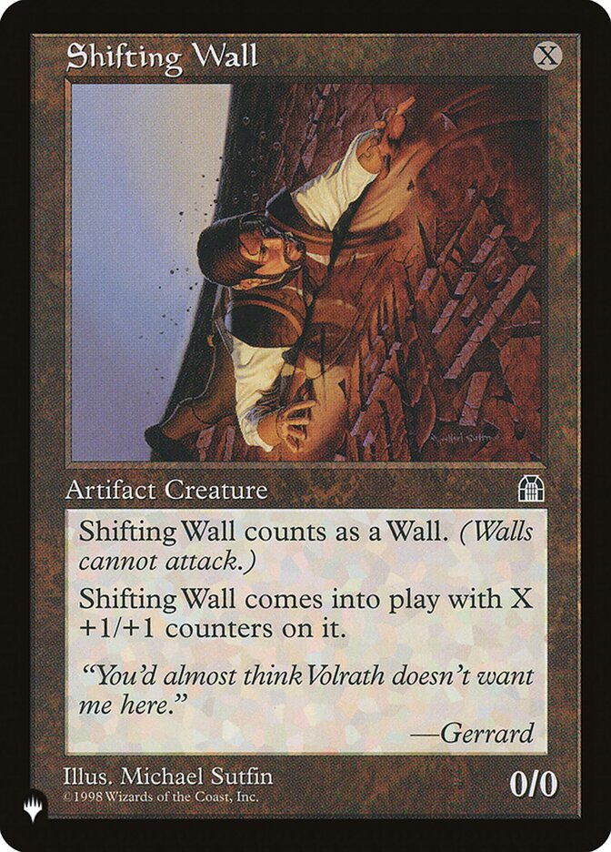 Shifting Wall [The List] | The CG Realm