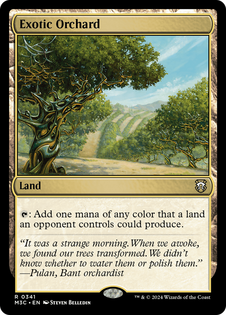 Exotic Orchard (Ripple Foil) [Modern Horizons 3 Commander] | The CG Realm