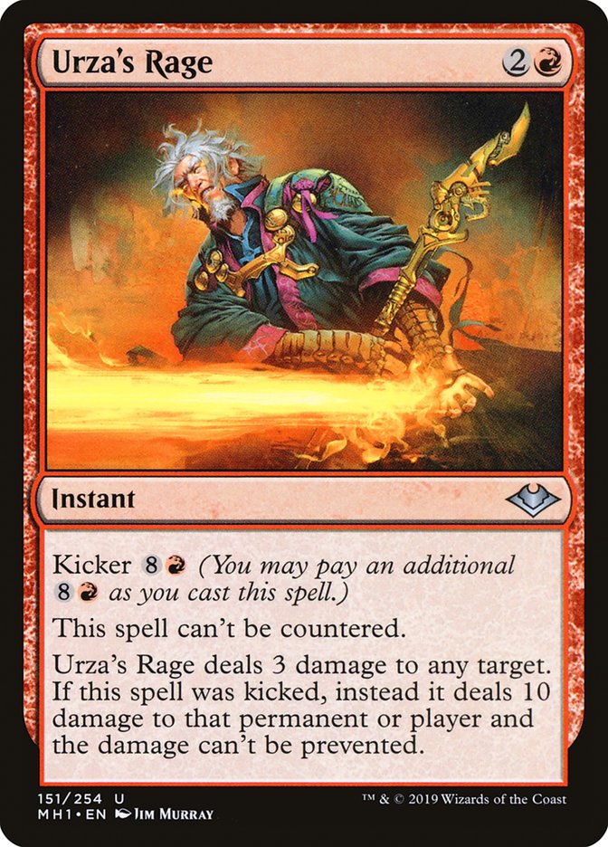 Urza's Rage [Modern Horizons] | The CG Realm