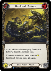 Breakneck Battery (Yellow) [U-WTR012] (Welcome to Rathe Unlimited)  Unlimited Rainbow Foil | The CG Realm