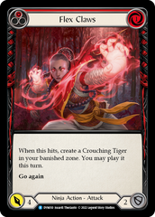 Flex Claws (Red) [DYN050] (Dynasty)  Rainbow Foil | The CG Realm