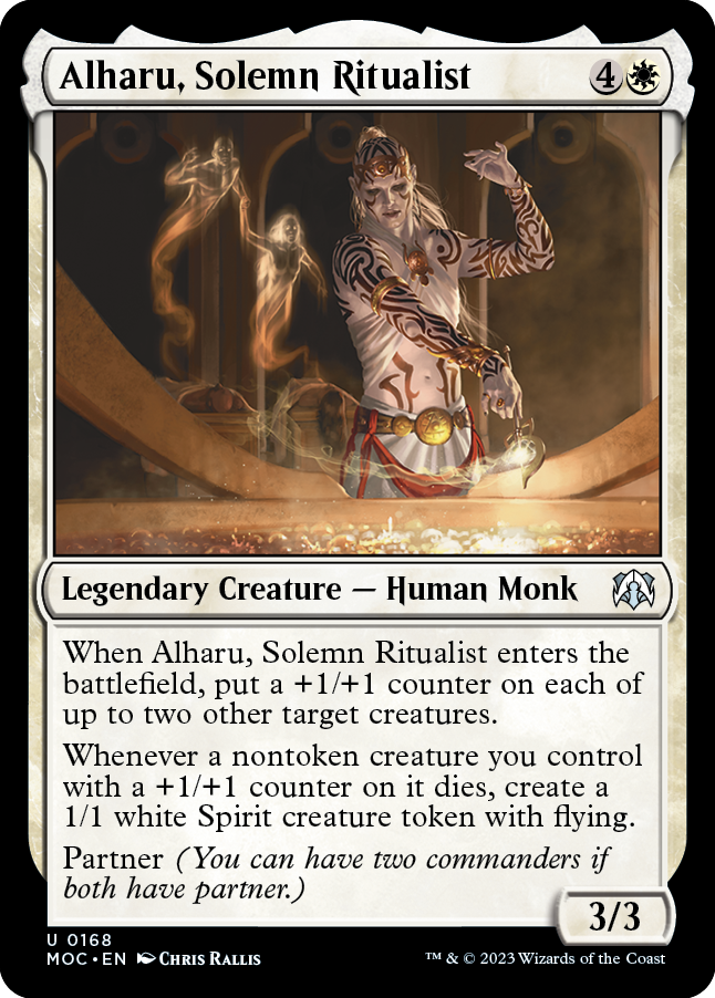 Alharu, Solemn Ritualist [March of the Machine Commander] | The CG Realm