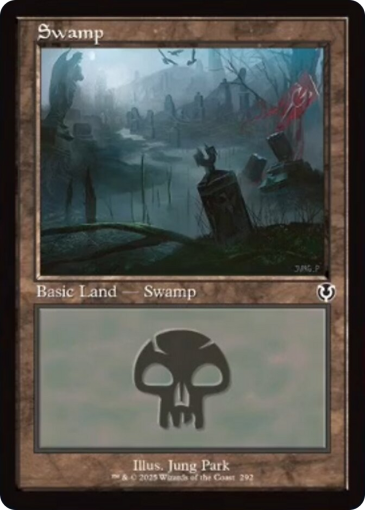 Swamp (292) (Retro Frame) [Innistrad Remastered] | The CG Realm