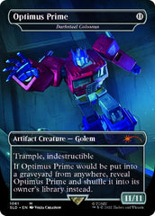 Darksteel Colossus - Optimus Prime (Borderless) [Secret Lair Drop Series] | The CG Realm