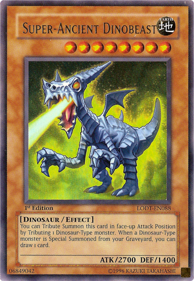 Super-Ancient Dinobeast [LODT-EN088] Ultra Rare | The CG Realm