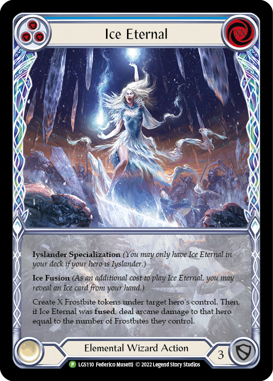 Ice Eternal [LGS110] (Promo)  Rainbow Foil | The CG Realm