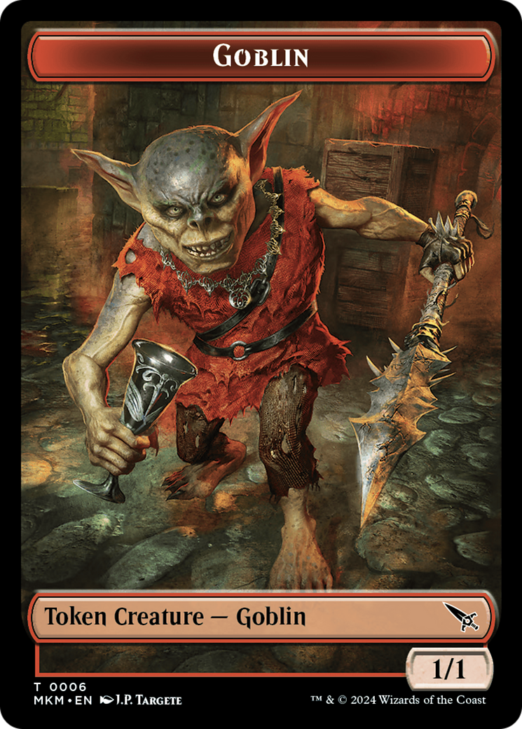 Thopter (0020) // Goblin Double-Sided Token [Murders at Karlov Manor Tokens] | The CG Realm