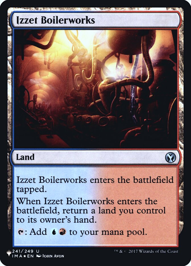 Izzet Boilerworks [Secret Lair: Heads I Win, Tails You Lose] | The CG Realm