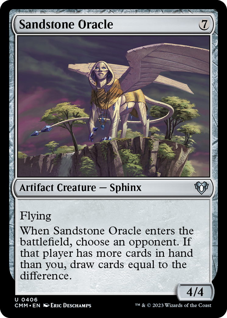 Sandstone Oracle [Commander Masters] | The CG Realm