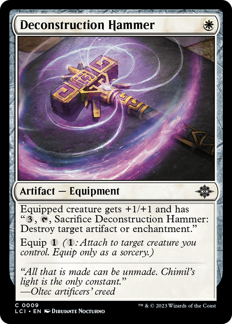 Deconstruction Hammer [The Lost Caverns of Ixalan] | The CG Realm