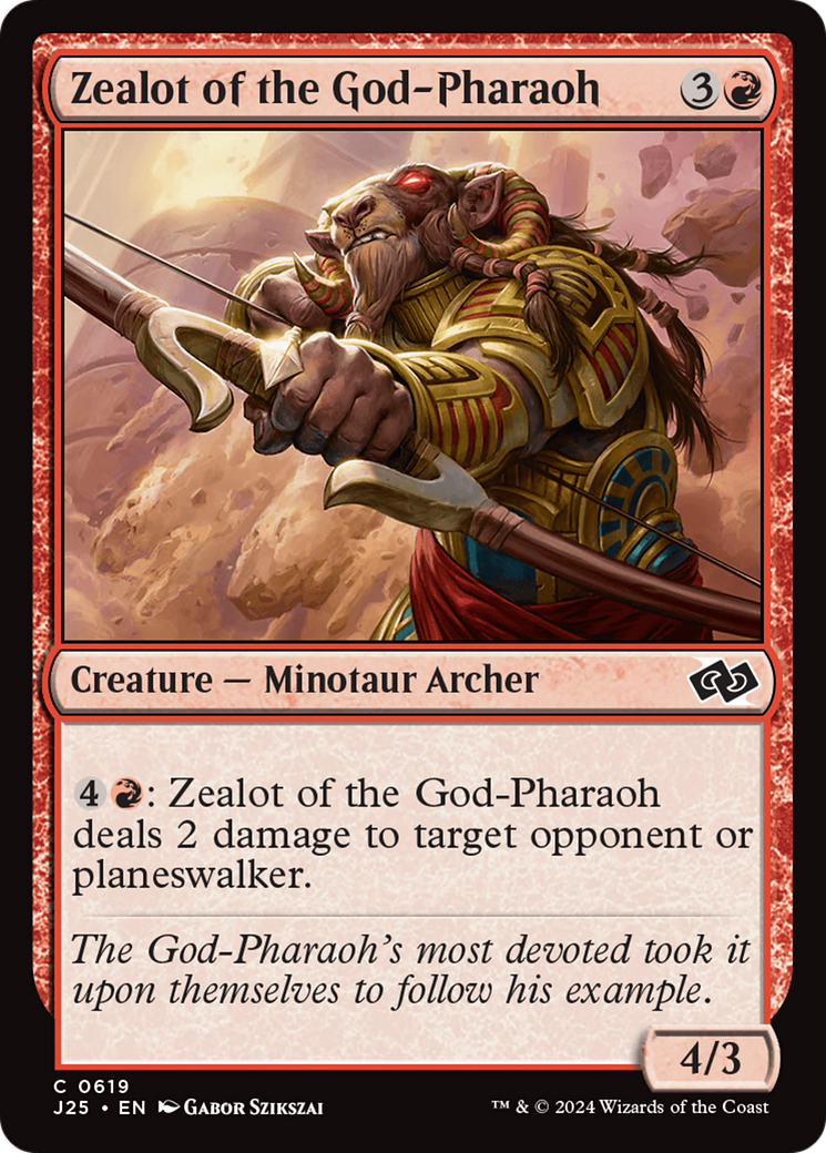 Zealot of the God-Pharaoh [Foundations Jumpstart] | The CG Realm