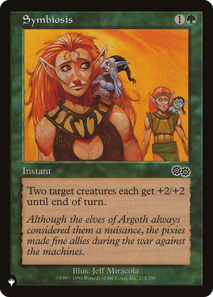 Symbiosis [The List Reprints] | The CG Realm