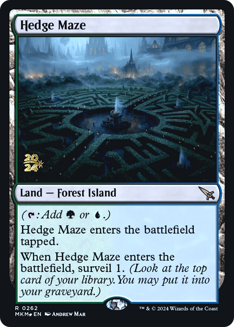 Hedge Maze [Murders at Karlov Manor Prerelease Promos] | The CG Realm