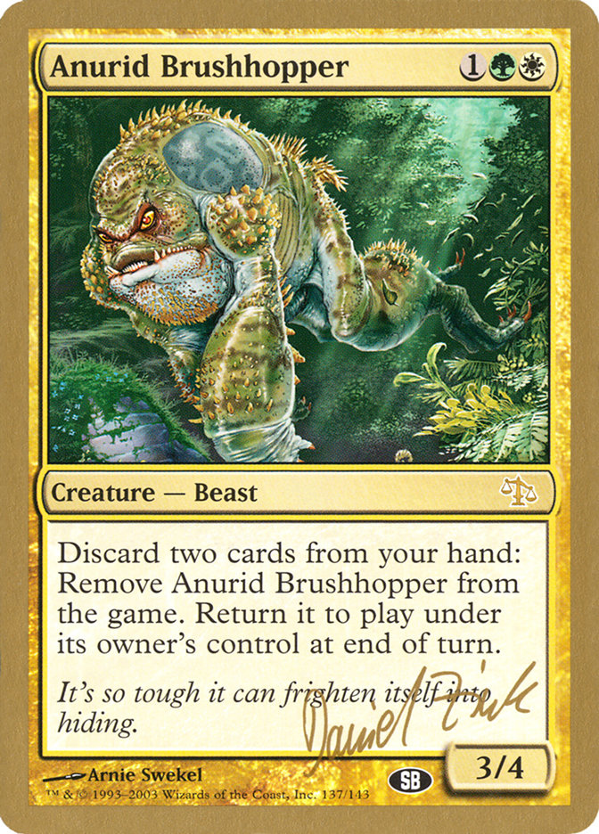 Anurid Brushhopper (Daniel Zink) (SB) [World Championship Decks 2003] | The CG Realm