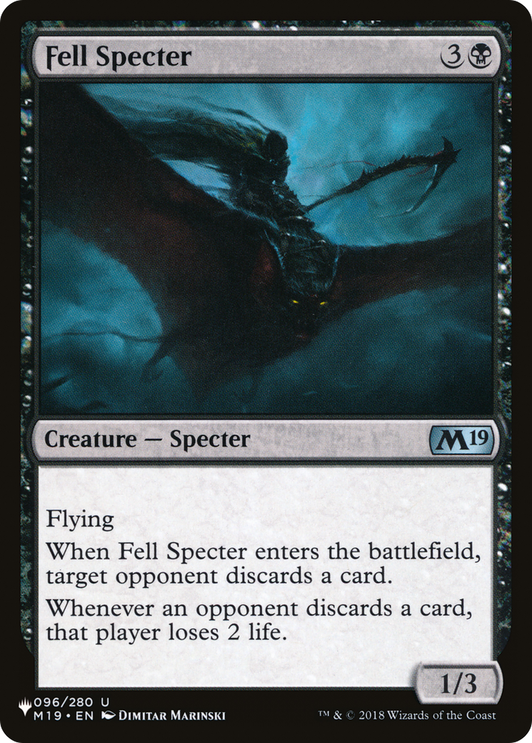 Fell Specter [The List Reprints] | The CG Realm