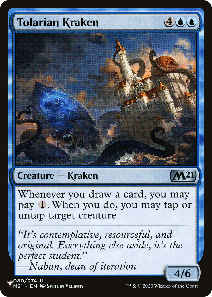 Tolarian Kraken [The List Reprints] | The CG Realm