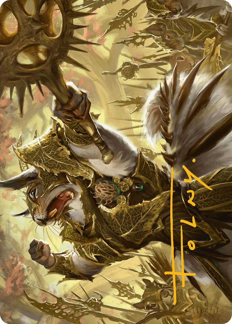 Honored Dreyleader Art Card (Gold-Stamped Signature) [Bloomburrow Art Series] | The CG Realm