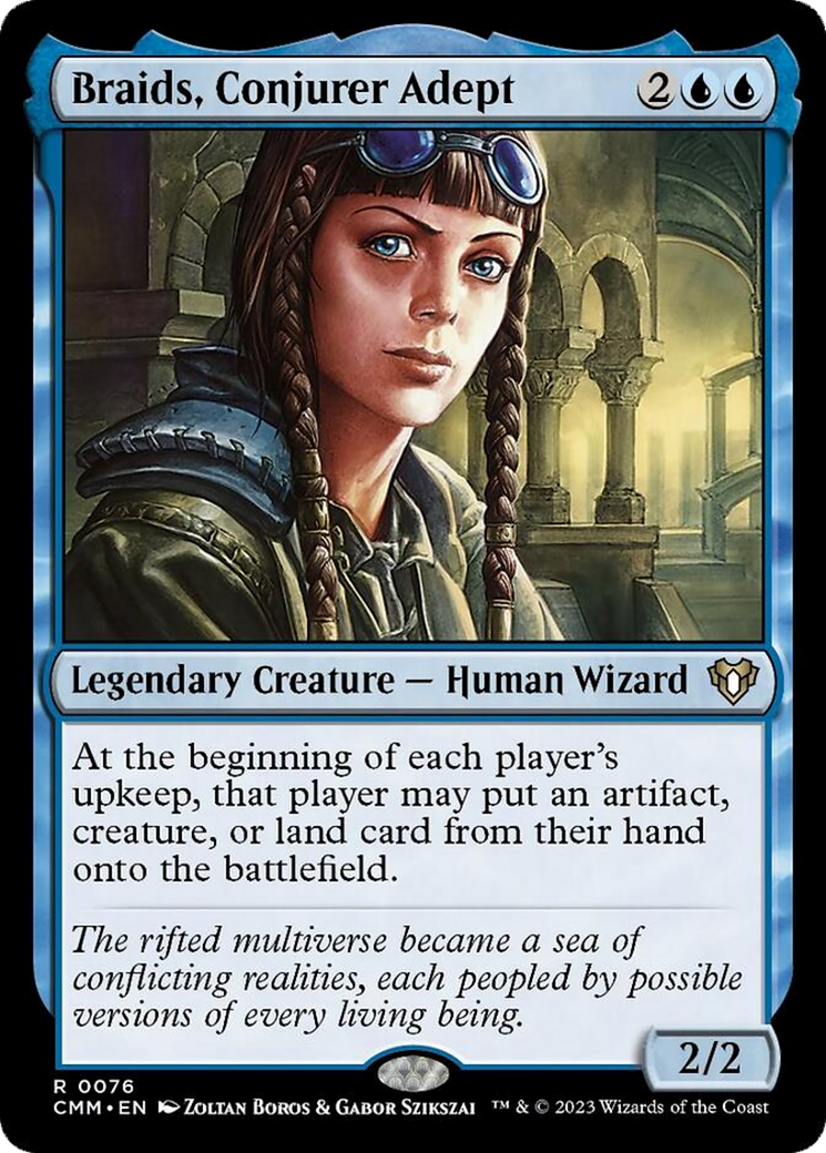 Braids, Conjurer Adept [Commander Masters] | The CG Realm