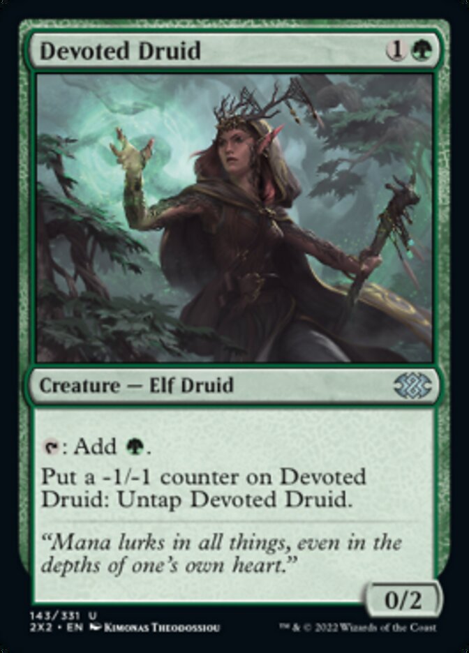 Devoted Druid [Double Masters 2022] | The CG Realm