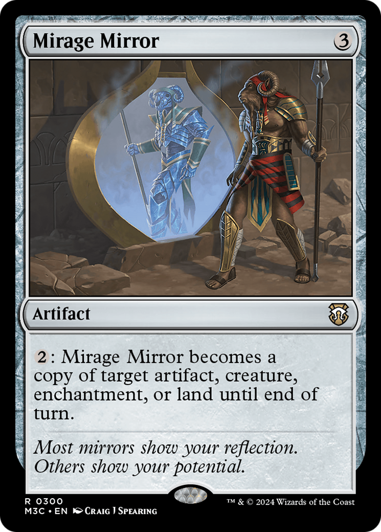 Mirage Mirror (Ripple Foil) [Modern Horizons 3 Commander] | The CG Realm