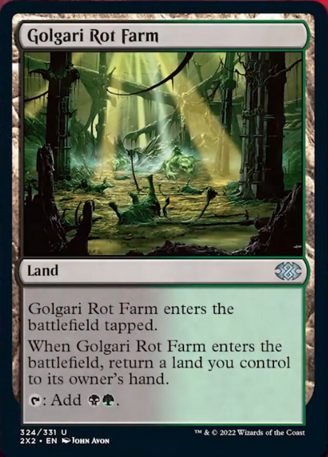 Golgari Rot Farm [Double Masters 2022] | The CG Realm