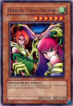 Harpie Lady Sisters [RP01-EN026] Rare | The CG Realm