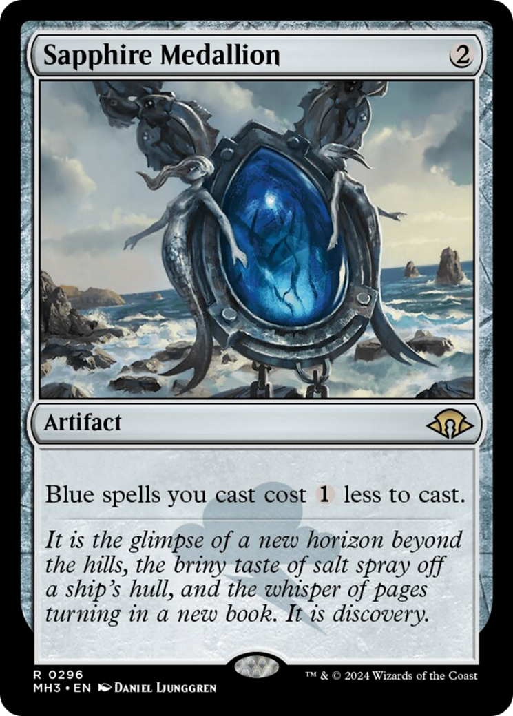 Sapphire Medallion [Modern Horizons 3] | The CG Realm