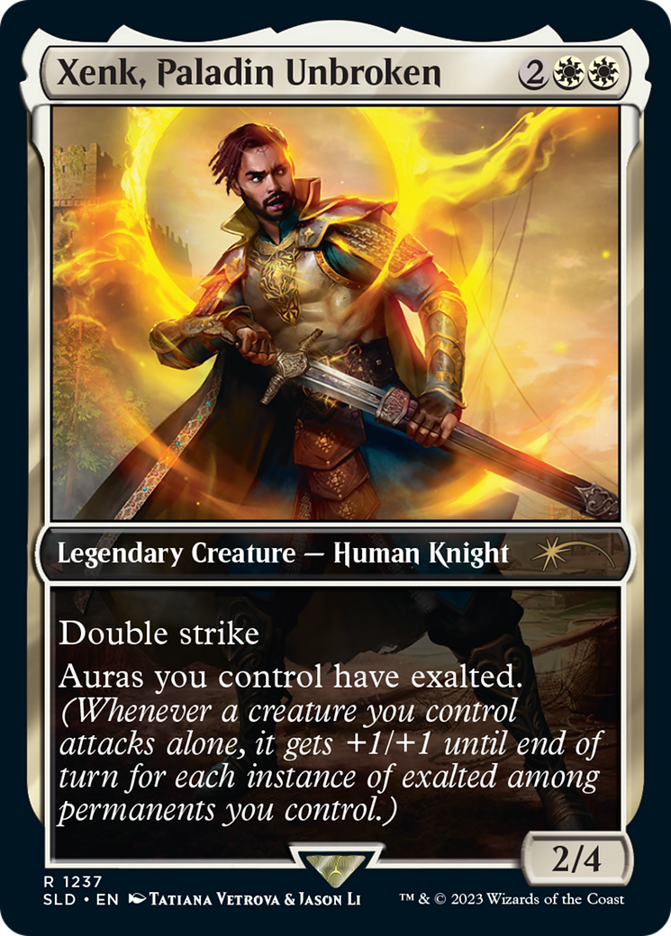 Xenk, Paladin Unbroken [Secret Lair Drop Series] | The CG Realm