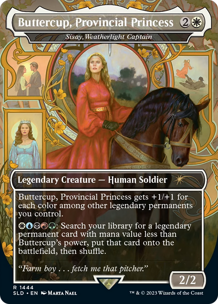 Buttercup, Provincial Princess - Sisay, Weatherlight Captain [Secret Lair Drop Series] | The CG Realm