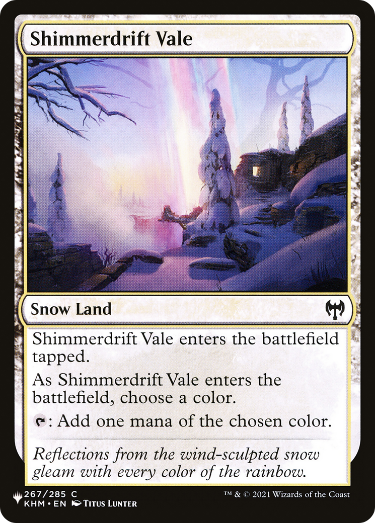 Shimmerdrift Vale [The List Reprints] | The CG Realm