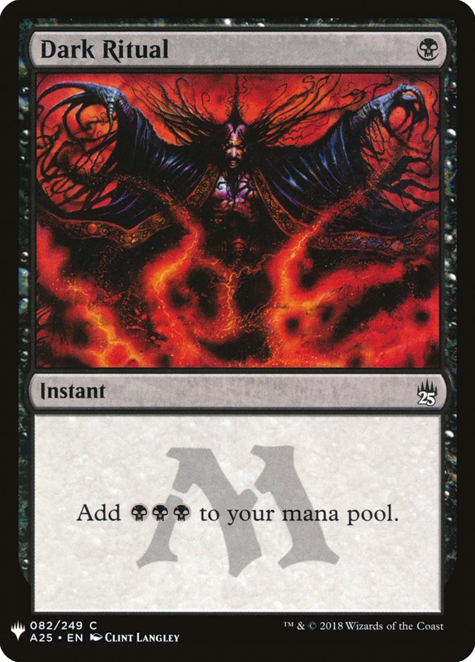 Dark Ritual [Mystery Booster] | The CG Realm