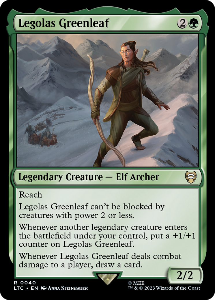 Legolas Greenleaf [The Lord of the Rings: Tales of Middle-Earth Commander] | The CG Realm