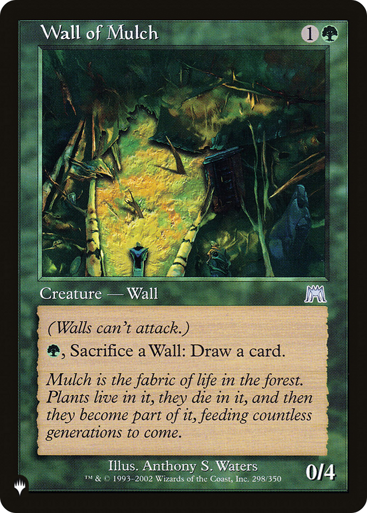 Wall of Mulch [The List Reprints] | The CG Realm