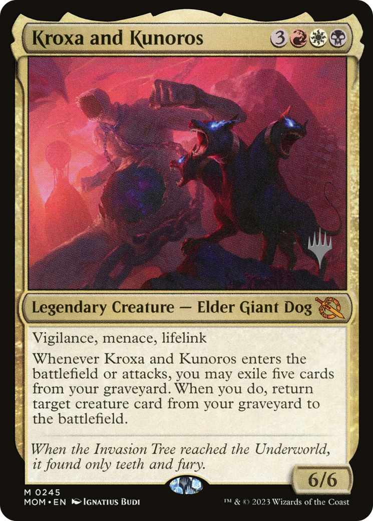 Kroxa and Kunoros (Promo Pack) [March of the Machine Promos] | The CG Realm