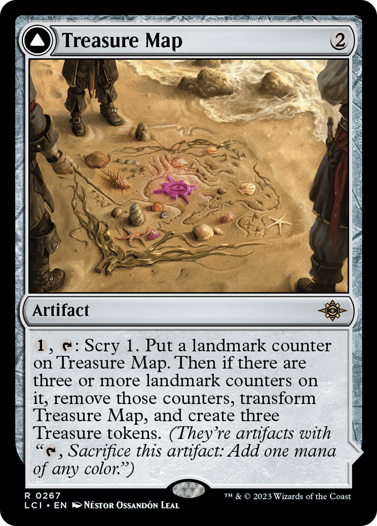 Treasure Map // Treasure Cove [The Lost Caverns of Ixalan] | The CG Realm