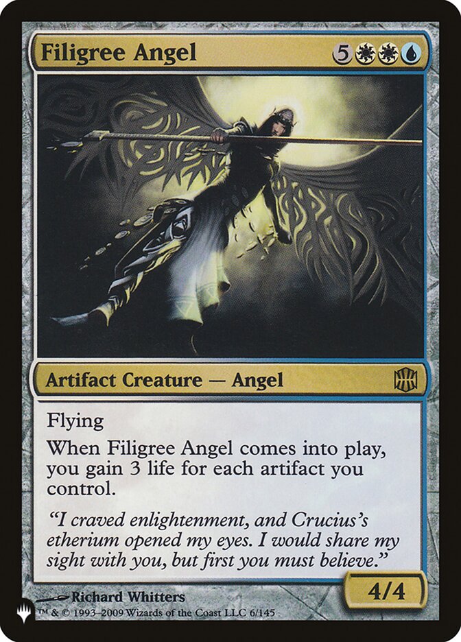 Filigree Angel [The List] | The CG Realm