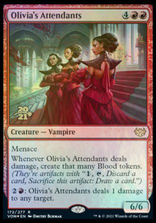 Olivia's Attendants [Innistrad: Crimson Vow Prerelease Promos] | The CG Realm