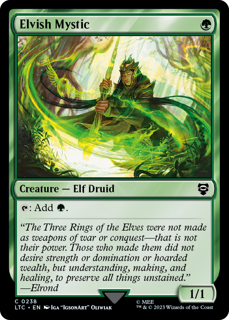 Elvish Mystic [The Lord of the Rings: Tales of Middle-Earth Commander] | The CG Realm