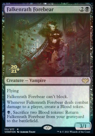 Falkenrath Forebear [Innistrad: Crimson Vow Prerelease Promos] | The CG Realm