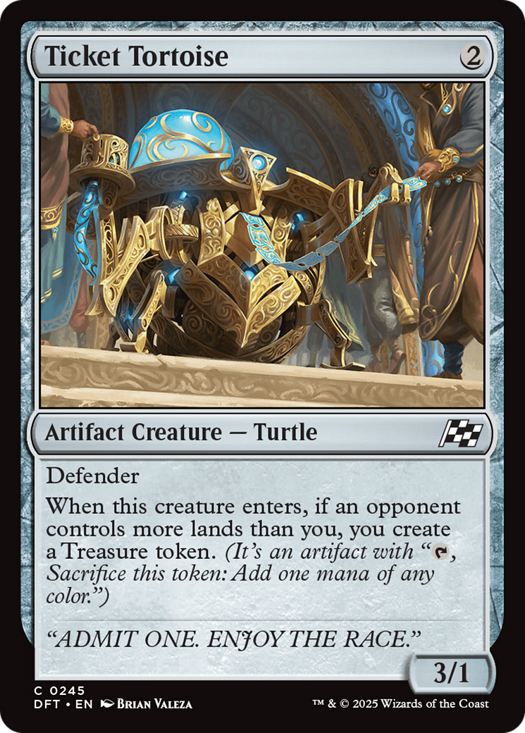 Ticket Tortoise [Aetherdrift] | The CG Realm