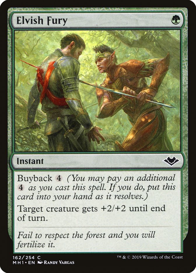 Elvish Fury [Modern Horizons] | The CG Realm