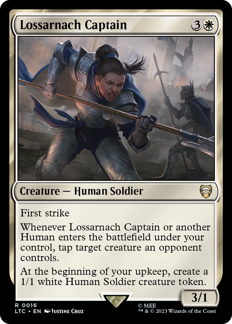 Lossarnach Captain [The Lord of the Rings: Tales of Middle-Earth Commander] | The CG Realm