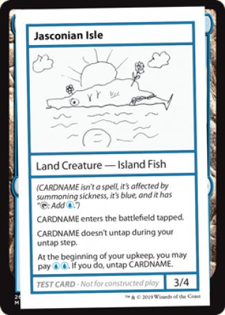 Jasconian Isle (2021 Edition) [Mystery Booster Playtest Cards] | The CG Realm