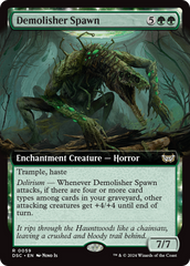 Demolisher Spawn (Extended Art) [Duskmourn: House of Horror Commander] | The CG Realm