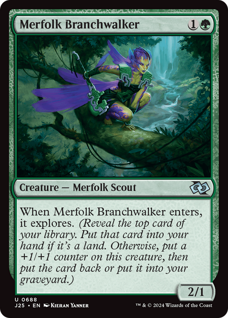 Merfolk Branchwalker [Foundations Jumpstart] | The CG Realm