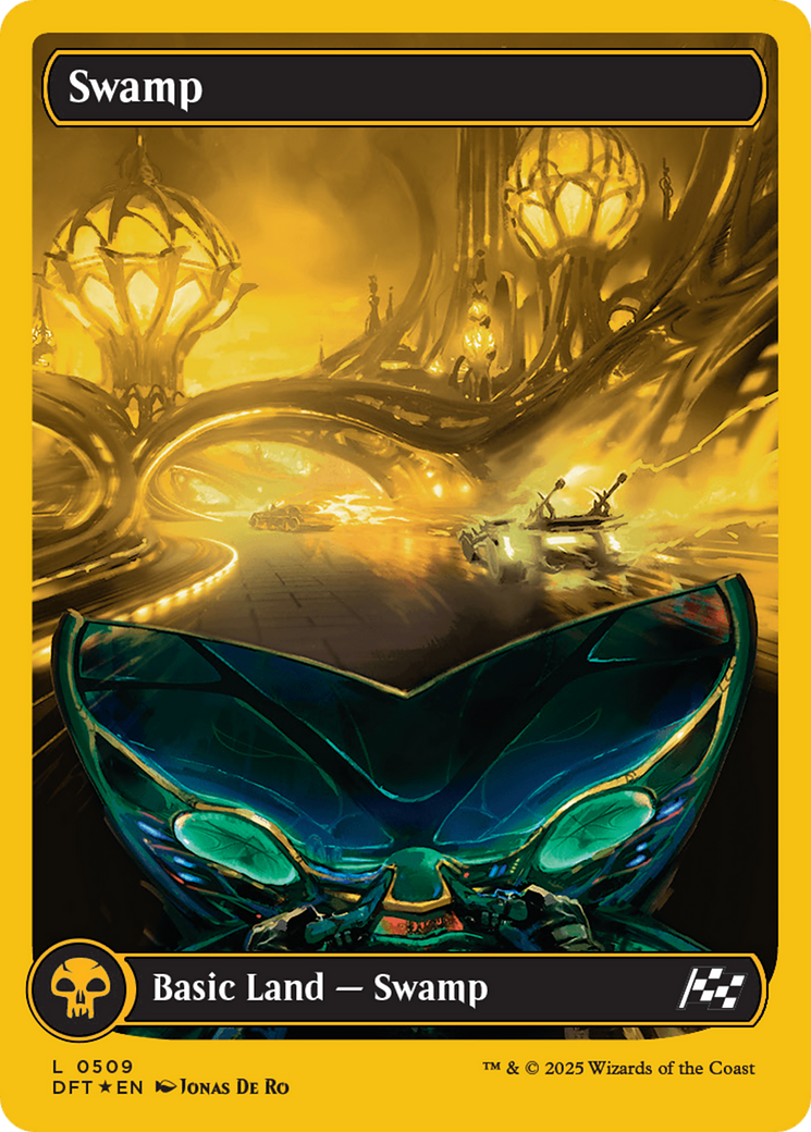 Swamp (0509) (First-Place Foil) [Aetherdrift] | The CG Realm