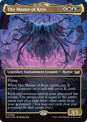 The Master of Keys (Borderless) [Duskmourn: House of Horror Commander] | The CG Realm