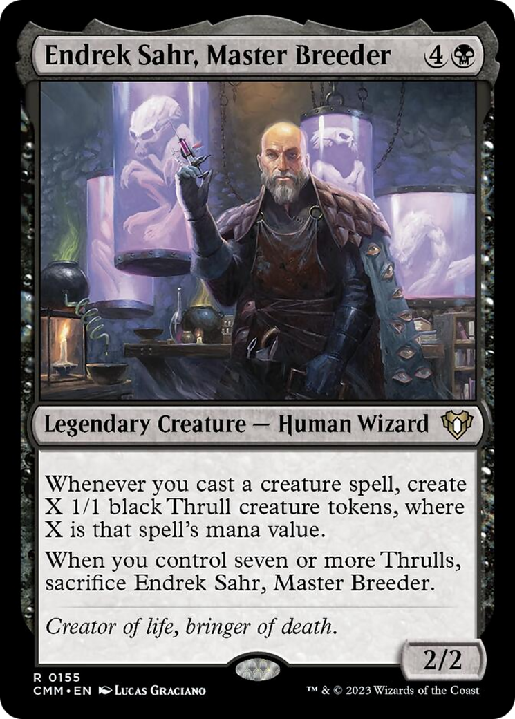 Endrek Sahr, Master Breeder [Commander Masters] | The CG Realm