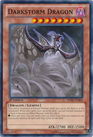 Darkstorm Dragon [SDBE-EN008] Common | The CG Realm