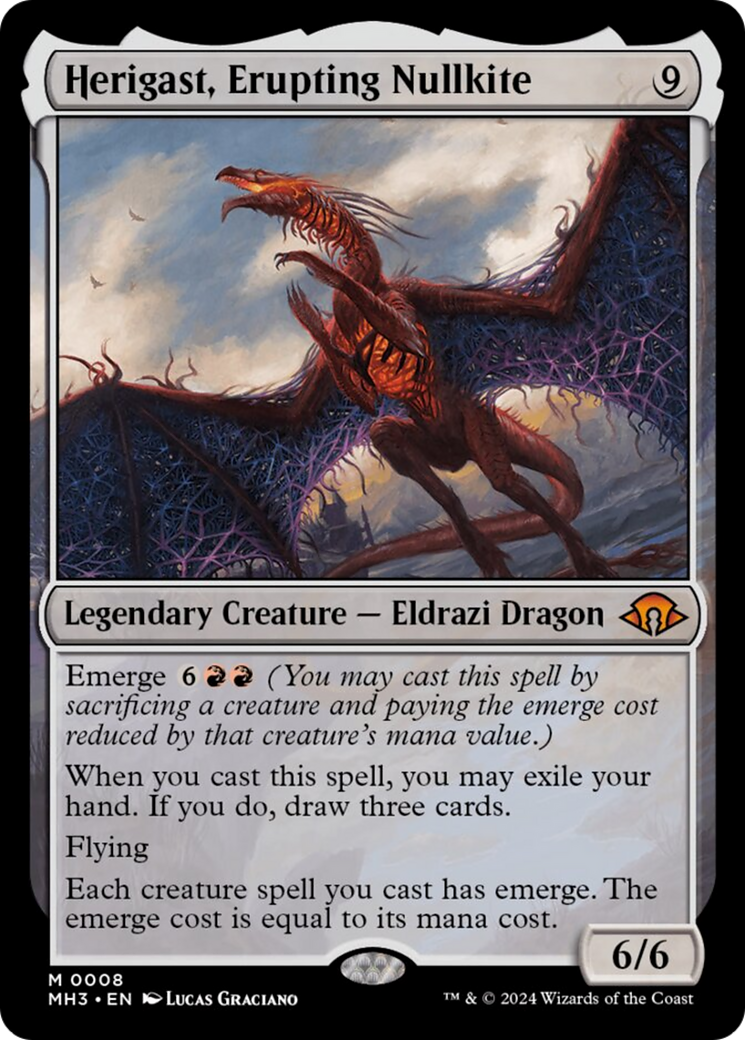 Herigast, Erupting Nullkite [Modern Horizons 3] | The CG Realm